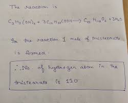 Молярная масса of c17h35cooh is 284.4772 g/mol. Solved Tristearate Is The Triacylglyceride Formed From Glycerol C3h5 Oh And3 Molecules Of Stearic Acid C17h35cooh How Many Hydrogen Atoms Are Course Hero