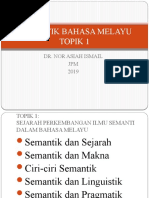 Aku hidup subur di kawasan persisiran pantai. Aku Sebatang Pokok Pisang