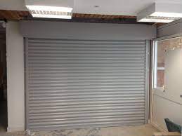 Rsg5000 Commercial Security Roller Shutter Fitted To The Opening Of A Store Room At A Commercial Complex In Cen Roller Shutters Aluminum Shutters Shutter Doors