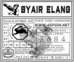 Pin Di Syair Togel Hongkong
