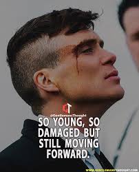 So young, so damaged but still moving forward.