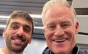 La foto que todos esperaban: Campazzo y Chris Marlowe