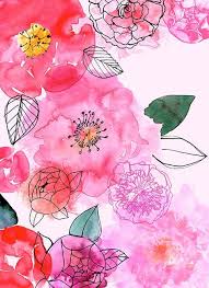 Vector flower seamless pattern background. 65 Best Ideas For Flowers Wallpaper Tumblr Floral Prints