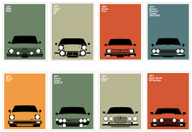 Minimalist Car Illustration Car Illustration Cars Series Print