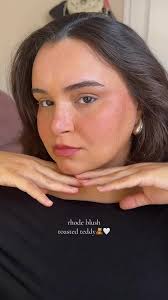 toasted teddy🧸🤍 @rhode skin @Hailey Bieber #rhode #rhodeblush #rhodeskin  #toastedteddy