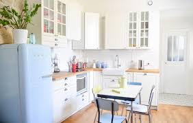Cuisine Frigo Bleu Lilo Meuble Haut Cuisine Cuisine Ikea Meuble Angle Ikea