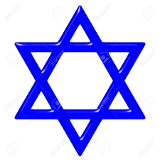 3d Star Of David. Symbol Of Jewish Identity And Judaism. Stock ...