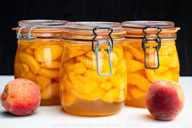 The canning liquid is a flavoring element, not a safety consideration. How To Can Peaches At Home Video Masalaherb Com