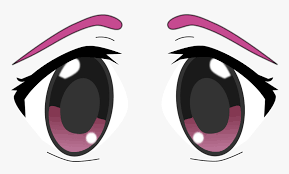 Anime eye and mouth, light yagami anime blushing eye manga, blush, purple, face, black hair png. Scared Anime Eyes Transparent Anime Eyes Transparent Hd Png Download Kindpng