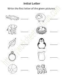 Find the lower case letter. English Preschool Initial Letter Worksheet 3
