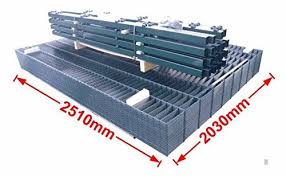Doppelstab Mattenzaun Komplett Set Anthrazit 203cm Hoch 120m Lang Metallzaun Zaun Zaunanlage Gartenzaun Metallzaun Gartenzaun Zaun
