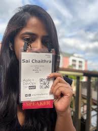 Great to have had Sai Chaithra Allala present her NLP based test…