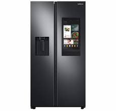 You need to remember that there are different dimensions that need to be included when measuring, including door opening space, the hinge side door space, ventilation space, cleaning space and even. Rs22t5561sg Samsung 36 21 5 Cu Ft Capacity Wifi Enabled Side By Side Counter Depth Refrigerator With