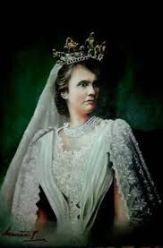 Fait au palais royal de bucarest, janvier 1908, gropeanu; Regina Elisabeta A Romaniei Tablou De Alexandra Sima