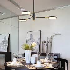 Retrouvez notre vaste choix de luminaire de salle à manger sur lampea.fr livraison offerte dès 99.99 € paiement en 3 x sans frais entreprise française. Lustre Contemporain A Led Plafonnier Lampe Pour Salle A Manger Restaurant