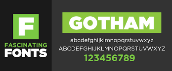 Learn how to download and install fonts in macos and windows so that you can use them in other programs like word, pages, and photoshop. Fascinating Fonts Gotham A Modern Typeface That S Making Its Mark Wilde Signs