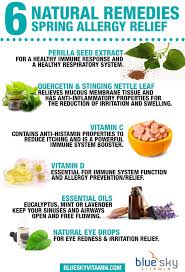 Spring Allergy Relief 6 Natural Remedies Natural Remedies For Allergies Spring Allergies Allergy Relief