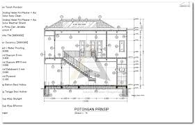Check spelling or type a new query. Download Gambar Kerja Potongan Prinsip Rumah 2 Lantai Indie Architect