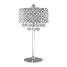 Crystal table lamps for bedroom come in a wide range of designs. Crystals Large Table Lamp El Dorado Furniture