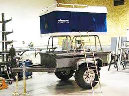 Autohome Maggiolina Tent On 4x4 Trailer Tent Roof Top Tent Camping Trailer