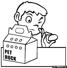 In case you don\'t find what you are looking. Pet Rock Coloring Page Free Pet Rock Online Coloring