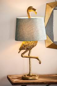 Shy Flamingo Table Lamp Beautiful Lamp Unique Lamps Table Lamp