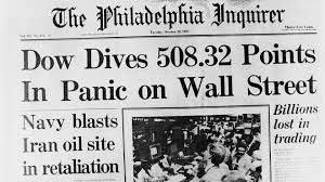 It creates housing bubbles and stock market bubbles. 30 Years After Black Monday Could Stock Market Crash Again Marketwatch