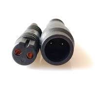 2 wire waterproof connector 2 prong waterproof connector bafang battery  connector