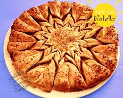 Il Etait Une Fois La Patisserie Tarte Du Soleil Soleil Au Nutella Nutella