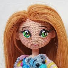Hand Painted Doll Eyes Amigurumi Doll Pdf Pattern Etsy Doll Eyes Crochet Doll Tutorial Amigurumi Doll