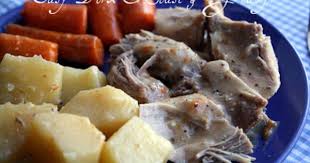 Slow Cooker Pork Roast With Vegetables Gravy Slow Cooker Pork Roast Crockpot Pork Crockpot Pork Roast