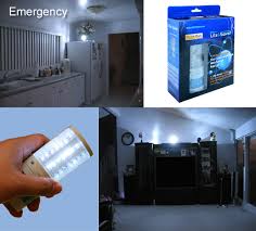 Emergency Power Failure Light Flashlight Night Light Double