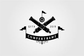 Download Set Of Cannon Logo Vector Design Graphic By Lawoel Creative Fabrica PSD Mockup Templates