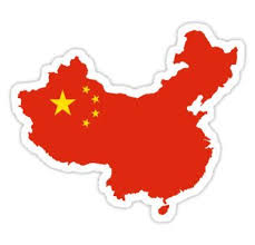 China Flag Map Sticker China Flag Chinese Crafts Stickers