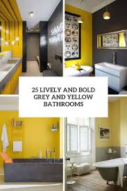 Yello hat energie mit klimabeitrag. 25 Lively And Bold Grey And Yellow Bathrooms Digsdigs