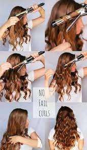 How To Curl Your Hair Using Curling Iron 1 Beachy Waves 2 Spiral Curls Hair Styles How To Curl Your Hair Hair Curling Tutorial