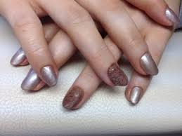 metallic samt braun nails nagel wimpernextensions