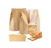 MAQIHAN 24 Bread Bags with Reusable Ties - Homemade Sourdough Bread Storage  Bags Brown Paper Bagel Loaf Bakery Bags with Window Toast Bags with ...