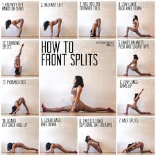 Dehnt Sich Aus Um Frontsplits Zu Erreichen Fitness Und Training Easy Yoga Workouts Flexibility Workout Gymnastics Workout