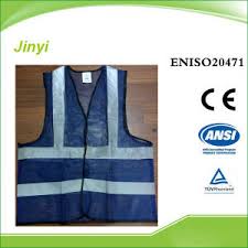 Navy blue safety vest : China Navy Blue High Visibility Plush Rescue Vest Ansi China Reflective Vest Safety Product