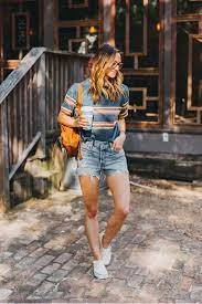 Weekend Ootd Striped Tee Levi S Livvyland Urban Outfits Hipster Fashion Fashion