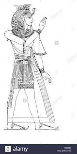 King Ramses III, 20th Dynasty, Egypt, in royal costume, History of ...