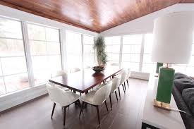 Looking for a dining table that can be the centerpiece of your dining room? Large Dining Room Table Has Seats For 10 Transitional Sunroom Other By Denise Quade Design Houzz