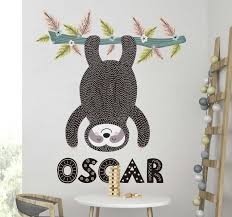 Impossible de récupérer votre position. Autocollant Illustration Animal Et Branche Pour Enfants Tenstickers