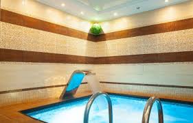 Сауна семейная с бассейном