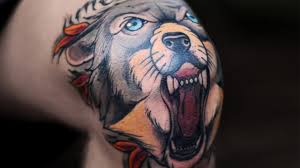 Browse all of our wolf tattoo pictures and ideas below. 18 Funky Furious Fashionable Wolf Tattoo Designs Livinghours