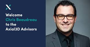 I am excited and grateful to align with such an innovative team and am  looking forward to the change Axial 3D will bring to the personalized  healthcare industry.