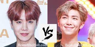 Second, anybody saying jungkook is the ugliest needs to get their eyes checked . Jung Hoseok J Hope Vs Kim Namjoon Rm Bestofthepoll Com