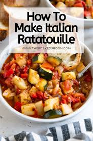 Italian Ratatouille Recipe Ciambotta Recipe Ratatouille Recipe Italian Ratatouille Recipe Italian Pasta Recipes