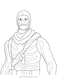 Fortnite battle royale coloring page beef boss skin outfit from fortnite coloring pages skull trooper 4 Skull Trooper Fortnite Coloring Page For Kids Free Fortnite Printable Coloring Pages Online For Kids Coloringpages101 Com Coloring Pages For Kids